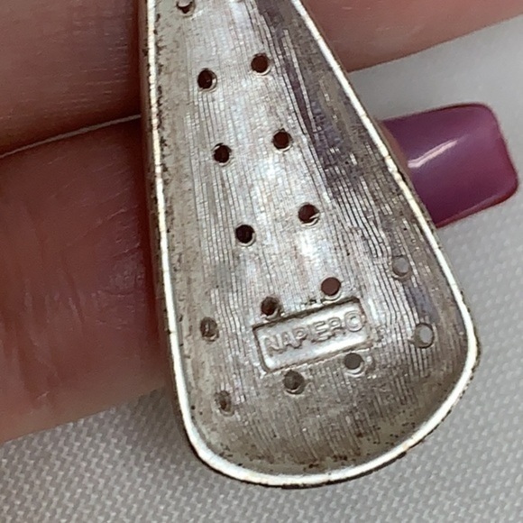 💐5/25 Napier delicate drop silver tone chain link - Picture 5 of 8